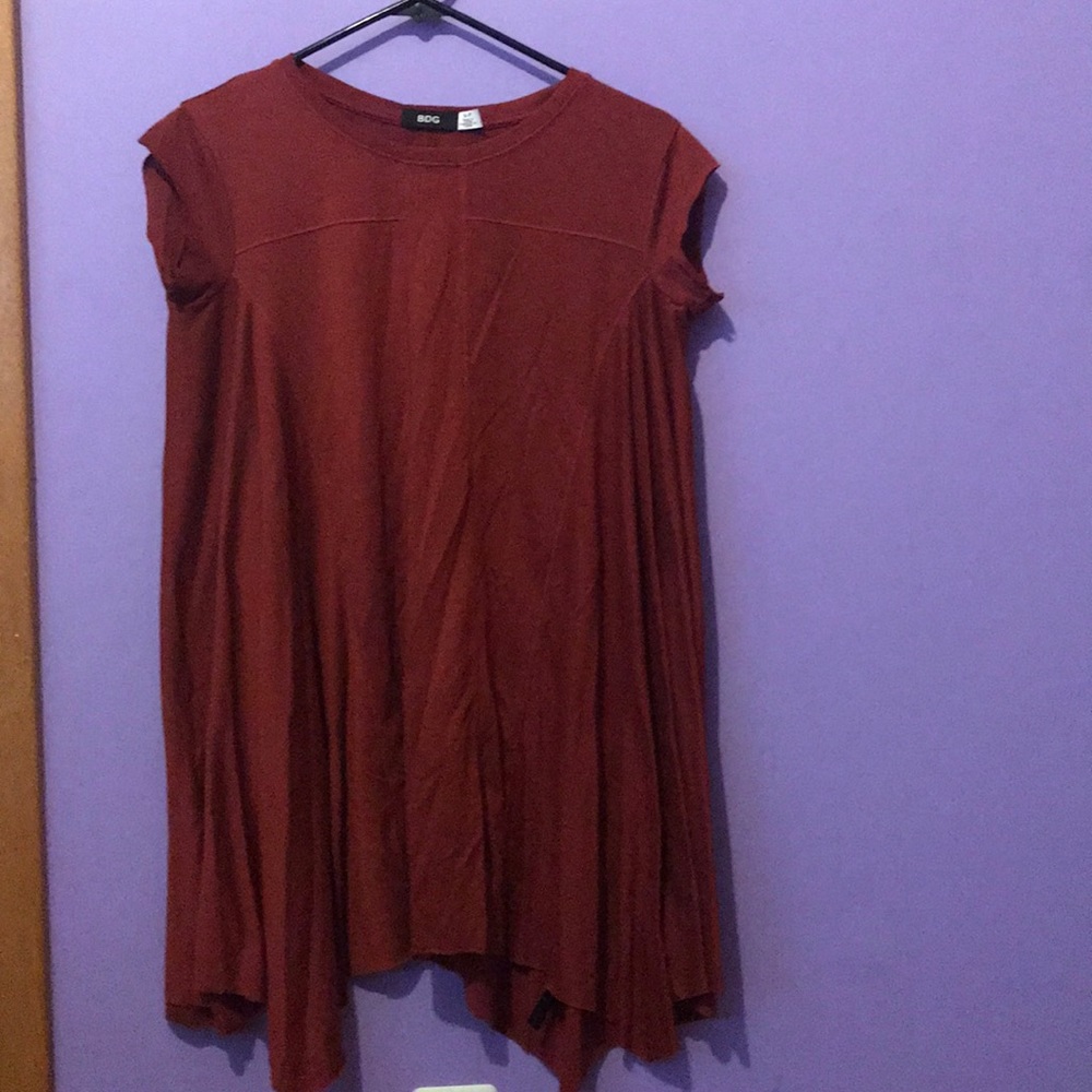 Red T-Shirt dress from urban outfitters